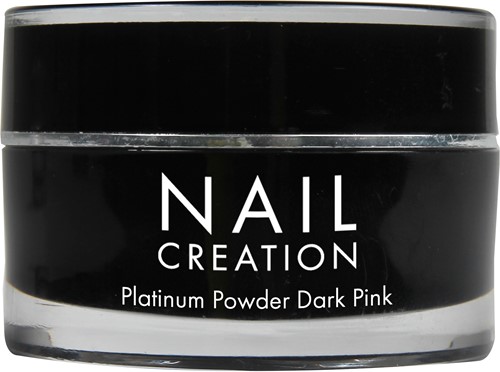 Nail Creation Platinum Powder - Dark Pink