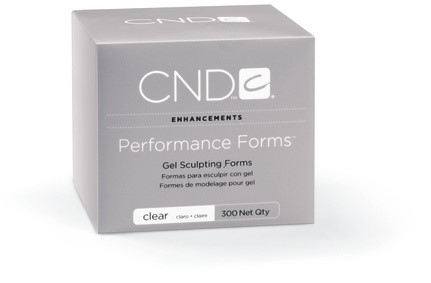 CND™ Performance Forms Clear sjablonen