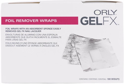 ORLY Foil Remover Wraps 100 pack
