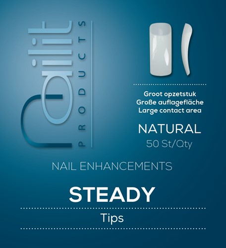 Nailit Refill Tipbox Steady Natural 50 st